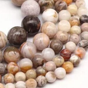 Bamboo Leaf Agate Natural AAA 8mm Beads For Bracelet Necklace DIY Jewelry Making Design