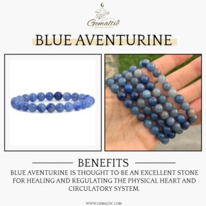 Blue Aventurine Natural AAA 8mm Bracelet