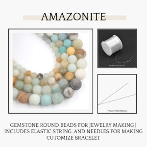 Amazonite AAA Natural AAA 8mm Beads For Bracelet Necklace DIY Jewelry Making Design