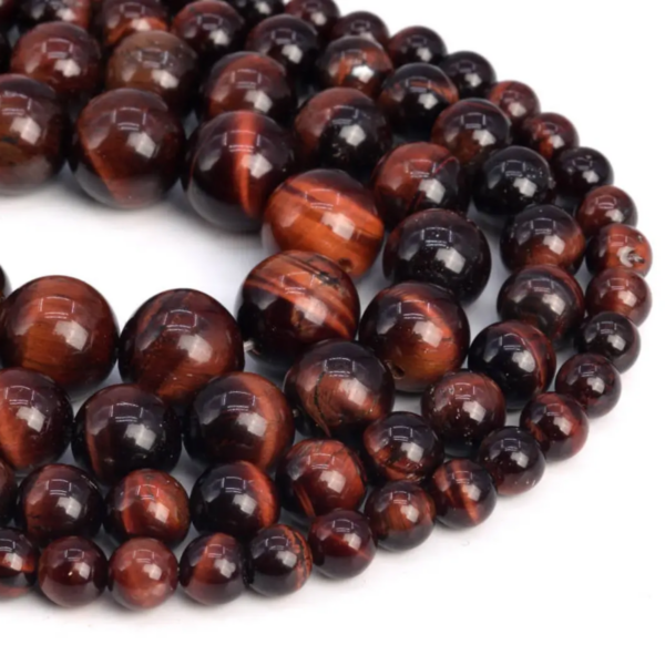 Red Tiger Eye Natural AAA Beads