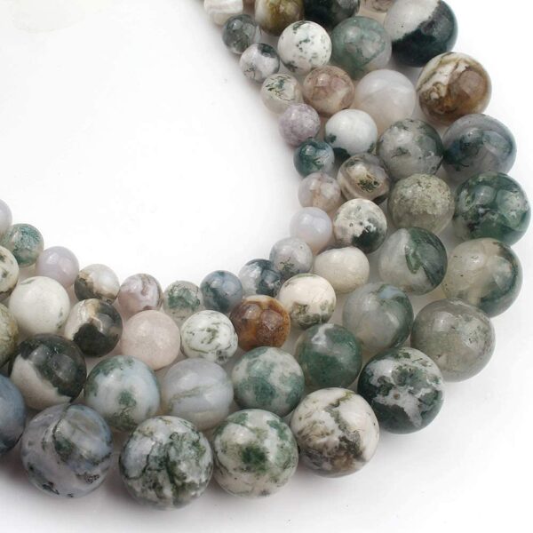 Tree Agate Natural AAA Beads For Bracelet Necklace DIY Jewelry Making Design