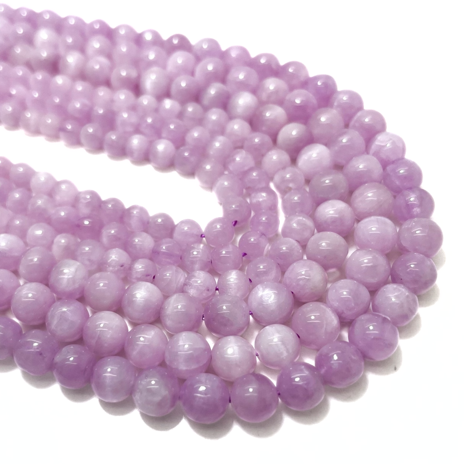 1 Kunzite Natural AAA Beads For Bracelet Necklace DIY Jewelry Making Design