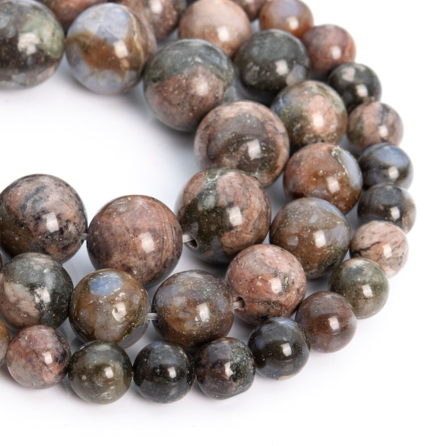 1 Llanite Natural AAA Beads