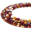 Mookaite Natural AAA Beads For Bracelet Necklace DIY Jewelry Making Design