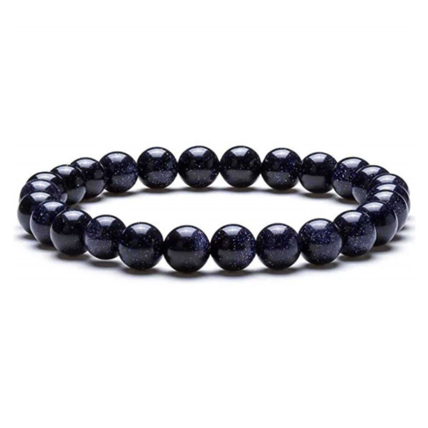 1-20.png Blue Sandstone Agate Natural AAA Bracelet