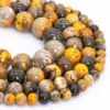 Bumble Bee Jasper Natural AAA Beads