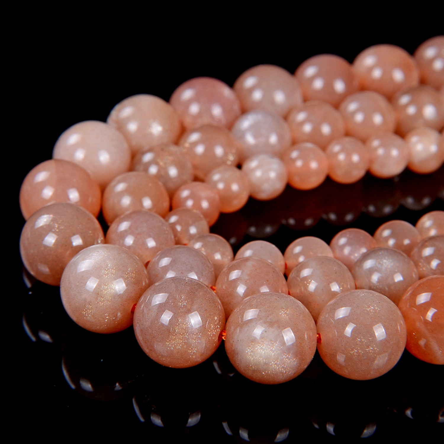 1-45.png Sunstone Natural AAA Beads For Bracelet Necklace DIY Jewelry Making Design