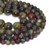 Dragon Bloodstone Natural AAA Beads For Bracelet Necklace DIY Jewelry Making Design