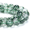 Green Rutilated Quartz Natural AAA Beads For Bracelet