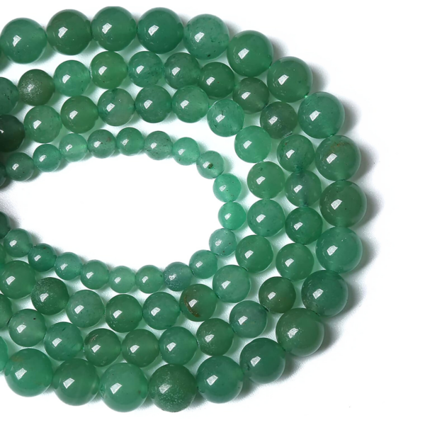 Green Aventurine Natural AAA Beads For Bracelet Necklace DIY Jewelry Making Design