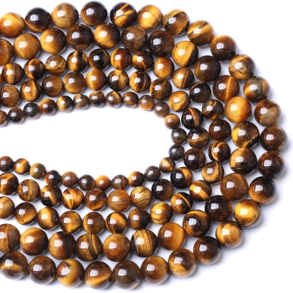 Tiger Eye Natural AAA Beads For Bracelet Necklace DIY Jewelry Making Design