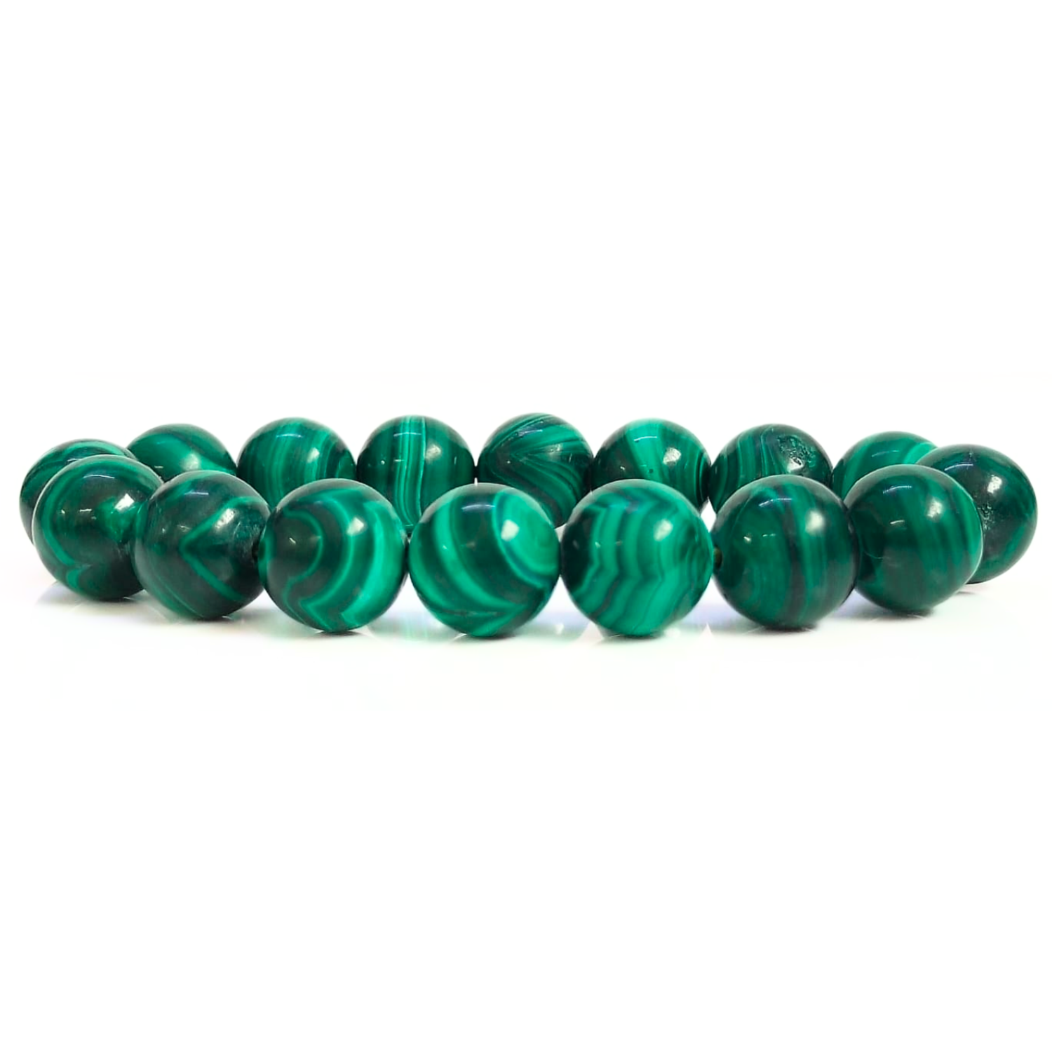 12MM Malachite Stone Natural AAA Bracelet