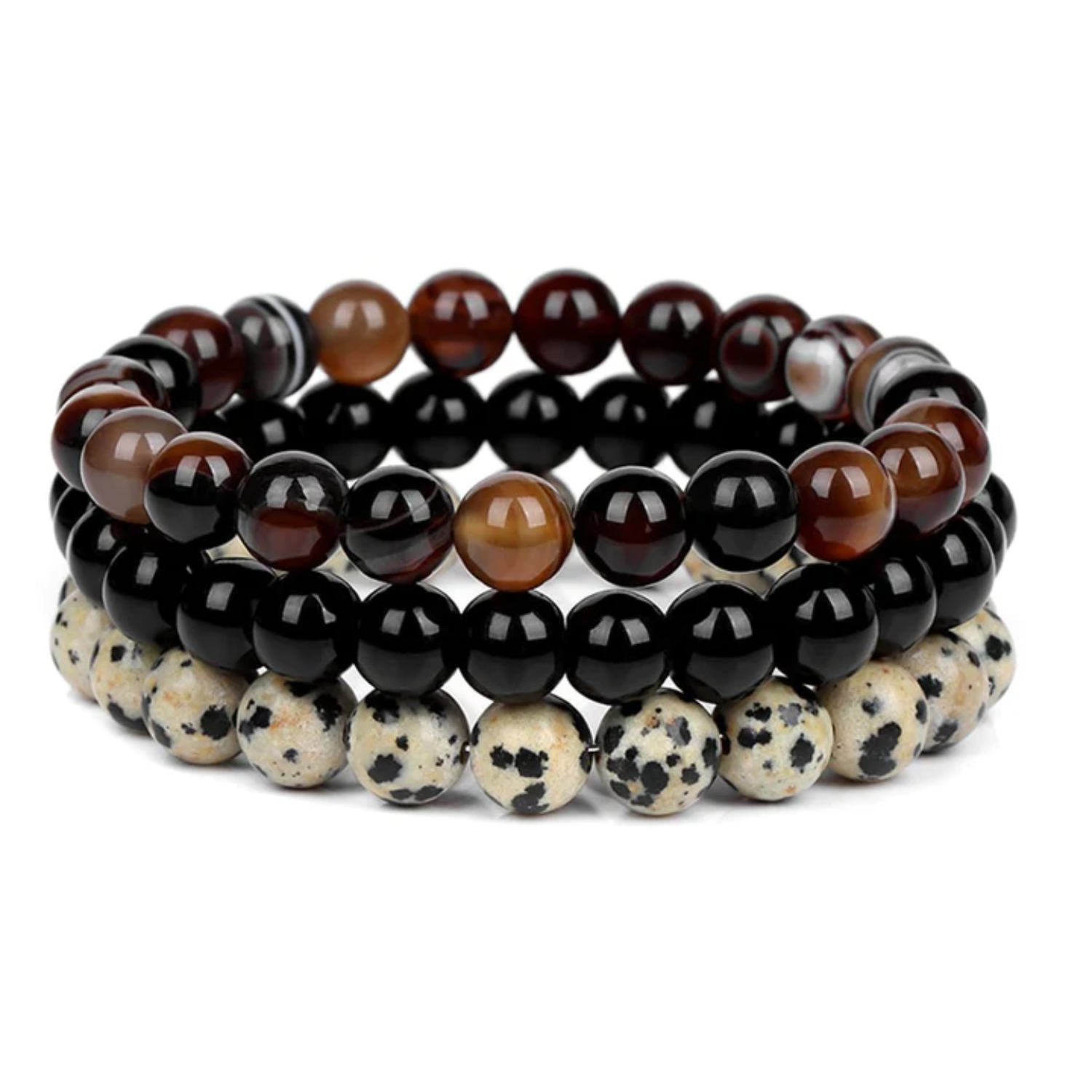 14-1.png Gemstones Beaded Bracelets Healing Crystal Stone Stretch Elastic Bracelet Sulemani Hakik