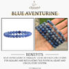 Blue Aventurine Natural AAA Bracelet