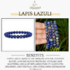Lapis Lazuli Stone Natural AAA Bracelet