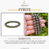 Pyrite Stone Natural AAA Bracelet