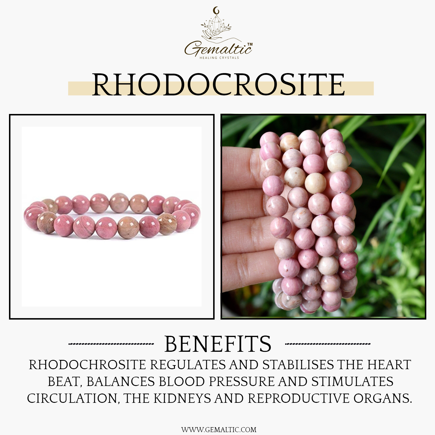 2-41-1.jpg Rhodochrosite Stone Natural AAA Bracelet