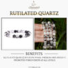 Rutile Quartz Stone Natural AAA Bracelet