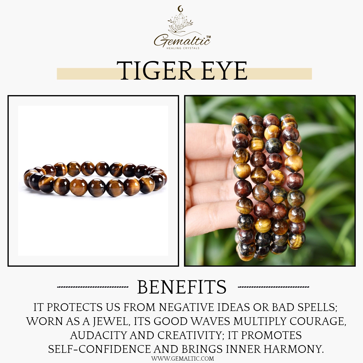 2-51-1.jpg Tiger Eye Stone Natural AAA Bracelet