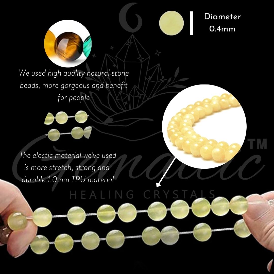 6 Watermelon Quartz Stone Natural AAA Bracelet