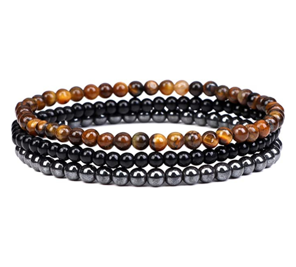 TEBOH Gemstones Beaded Bracelets