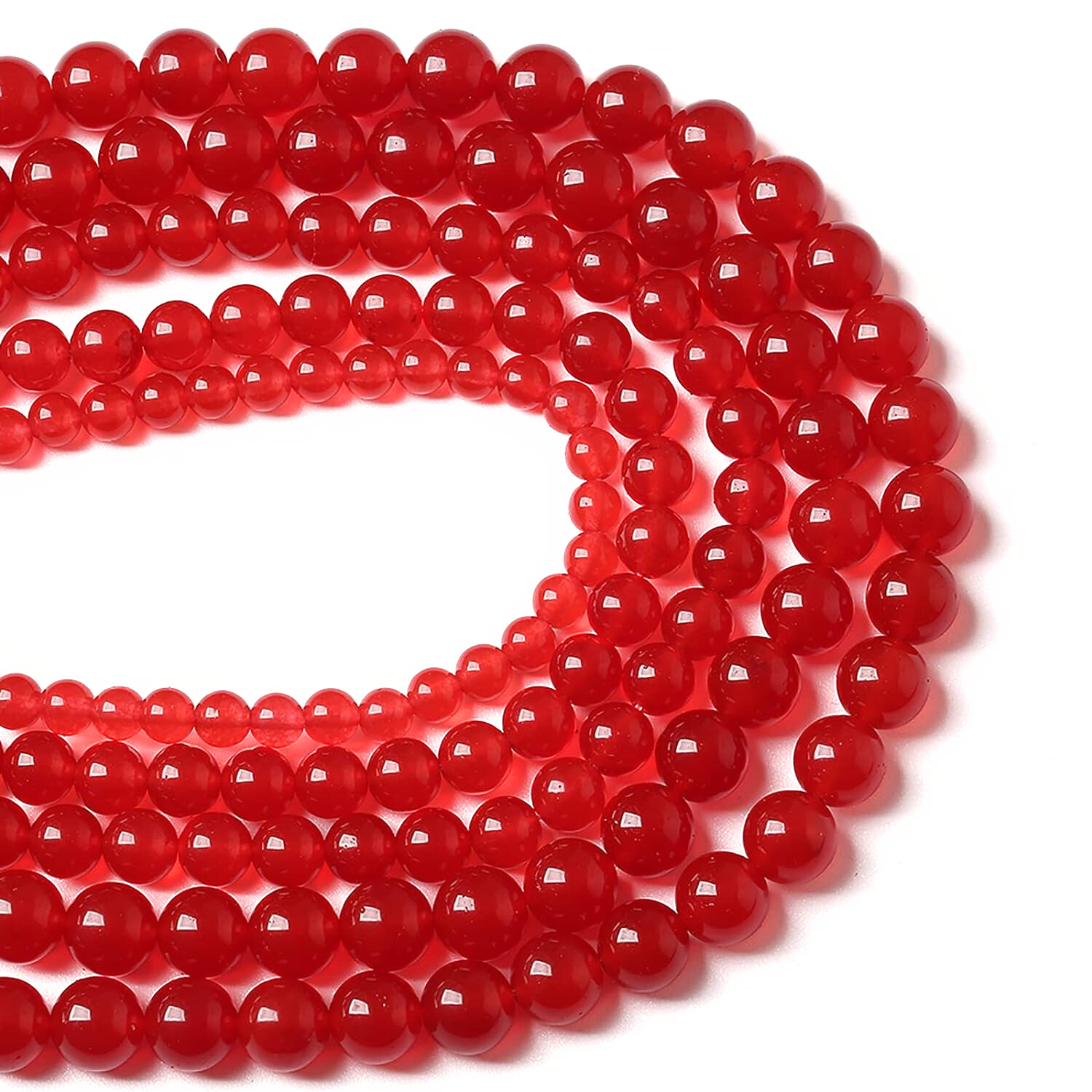 1 Red Agate Natural AAA Beads For Bracelet Necklace DIY Jewelry Making Design