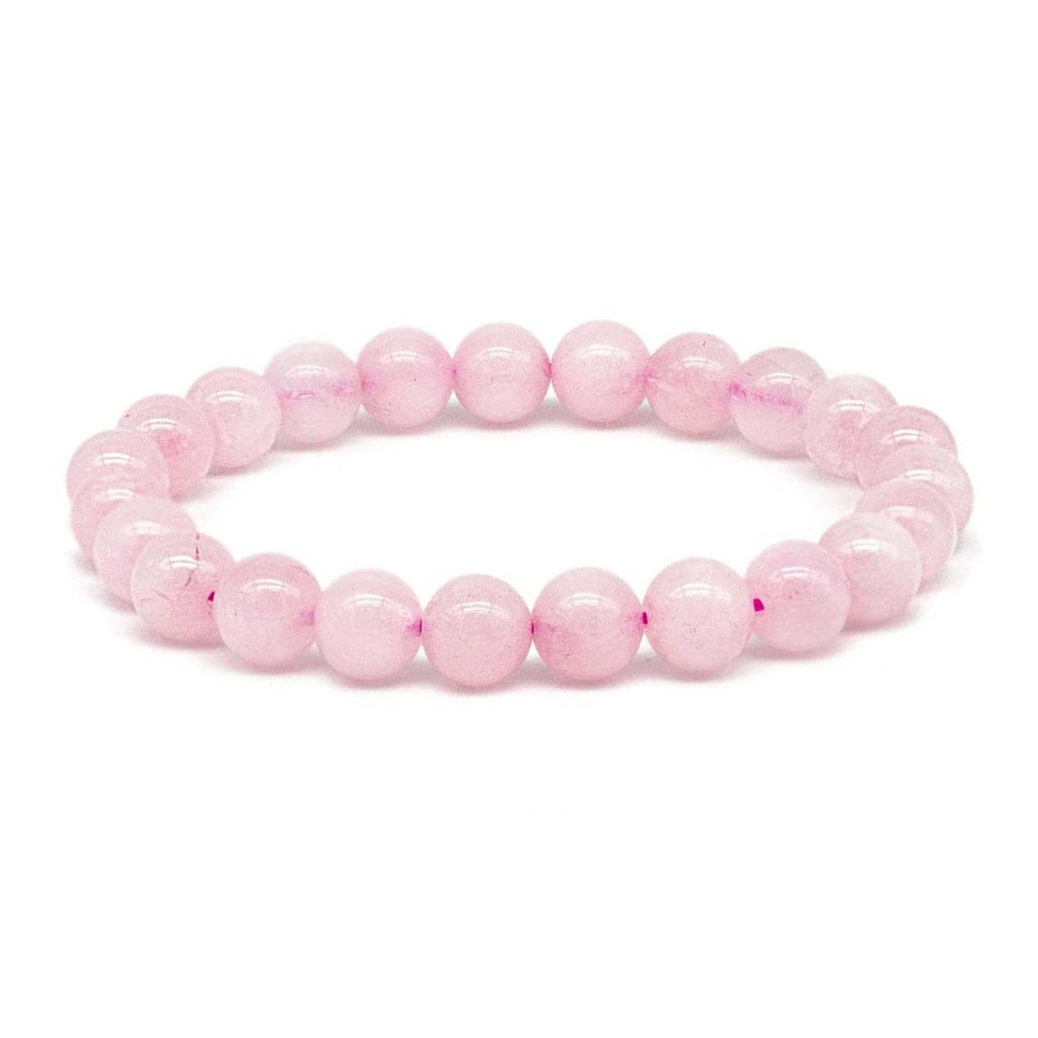 xr:d:DAFUi6p6_3E:21,j:44393433965,t:22123007 Rose Quartz Stone Natural AAA Bracelet