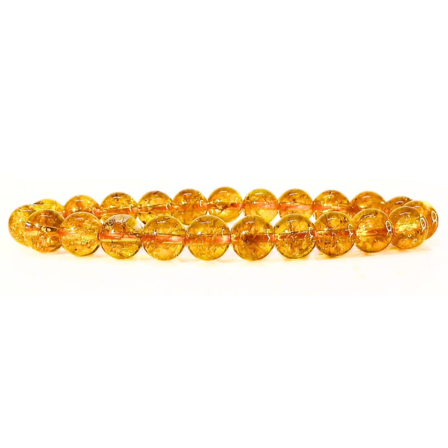 8MM Citrine Natural AAA Bracelet
