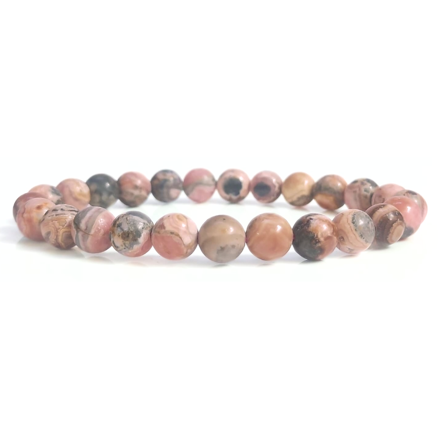 8MM Argentina Rhodochrosite Natural AAA Bracelet