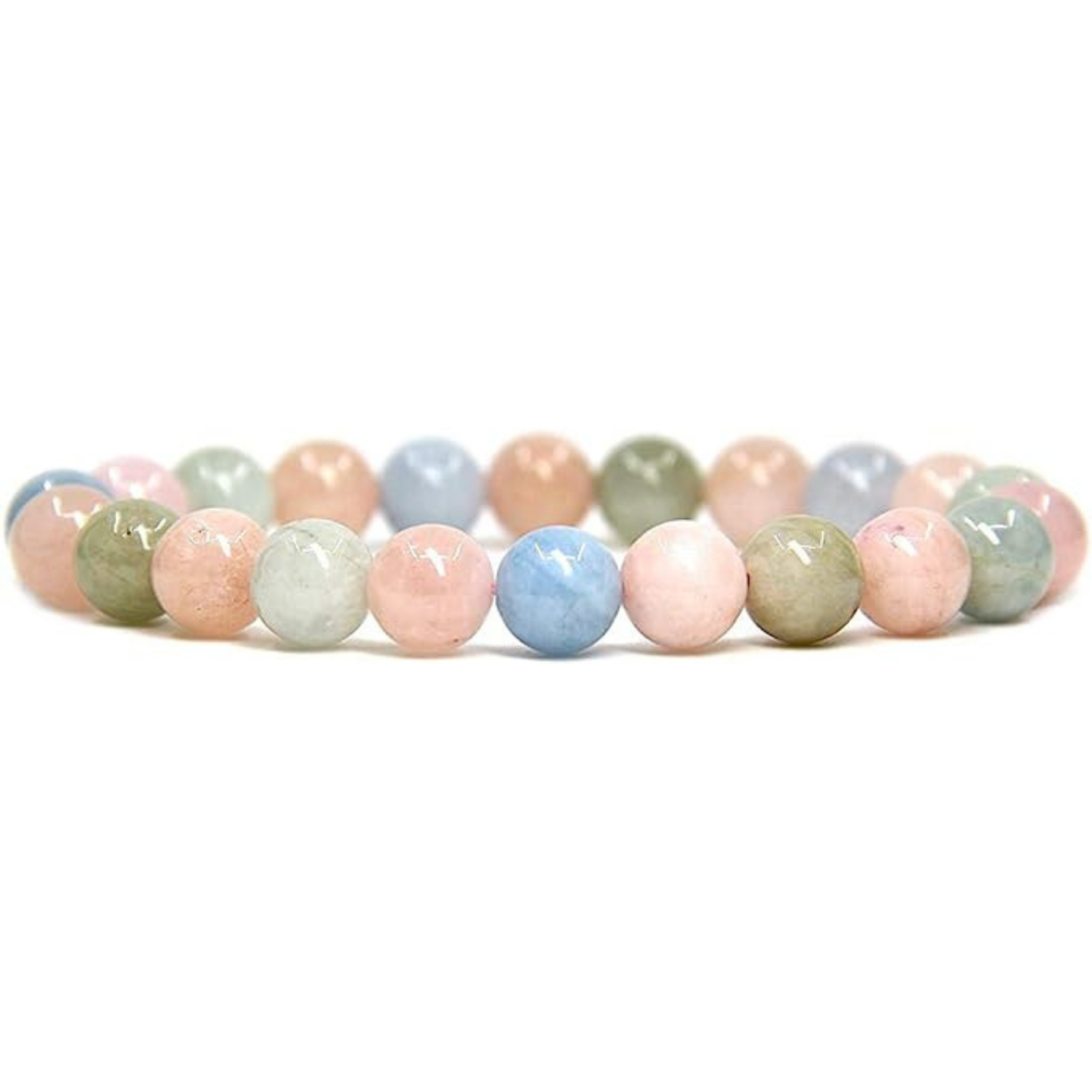 Morganite-Beryl-Aquamarine-1.png Morganite Beryl Aquamarine Stone Natural AAA Bracelet