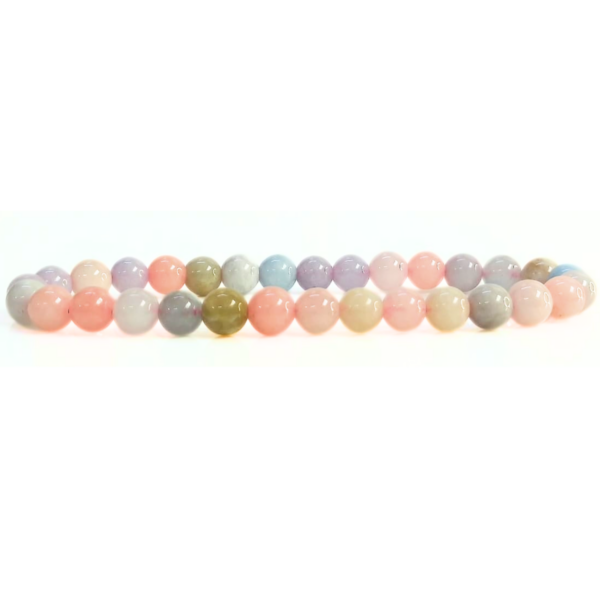 Morganite Beryl Aquamarine Stone Natural AAA Bracelet