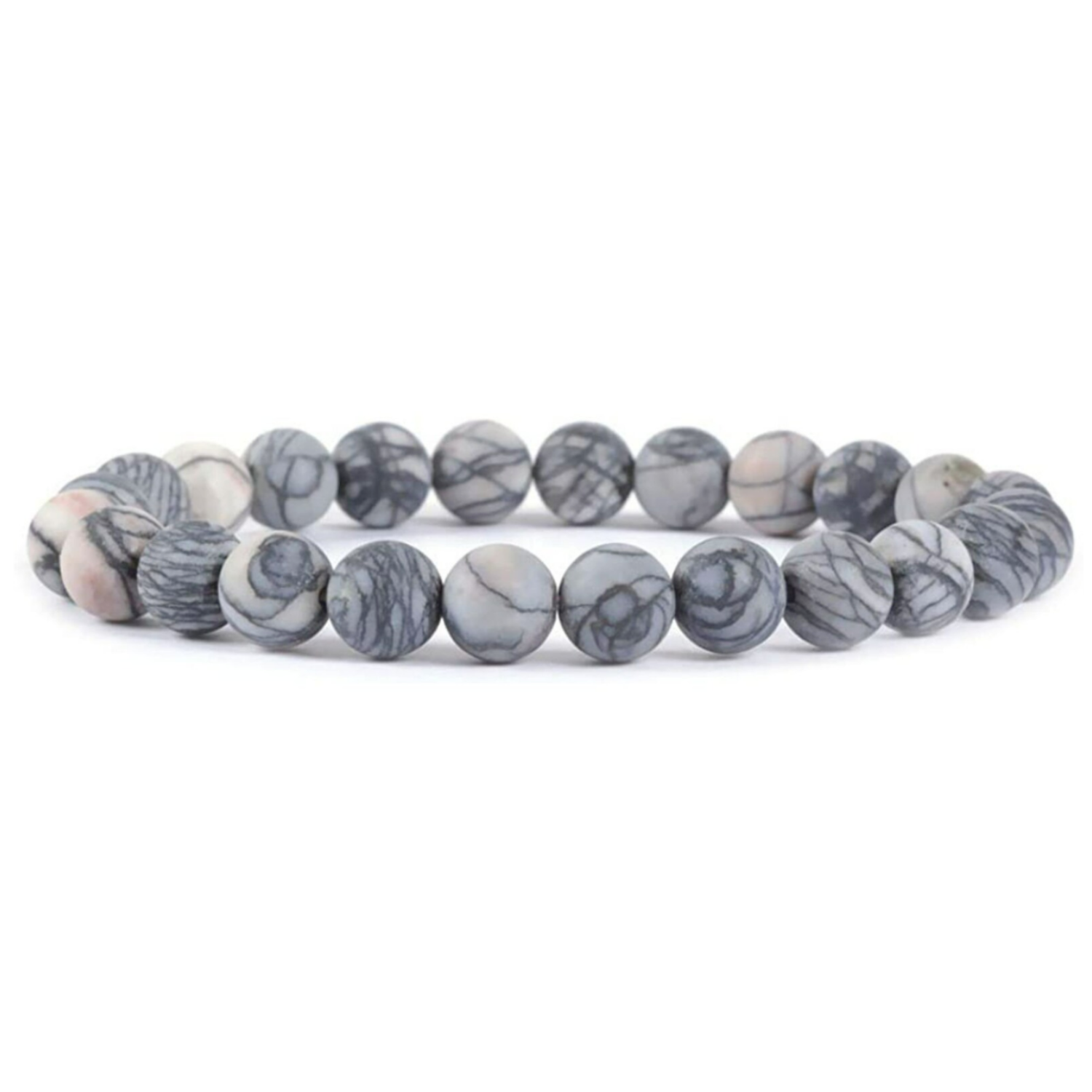 8MM Picasso Jasper Stone Natural AAA Bracelet