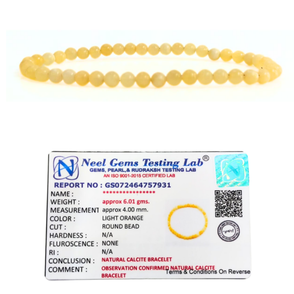 Calcite Natural AAA Bracelet