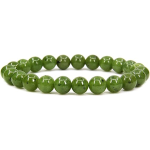 Canadian Nephrite Jade Natural AAA Bracelet