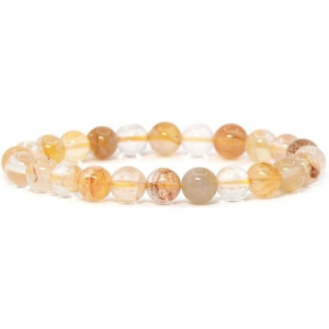 Golden Rutile Quartz Natural AAA Bracelet