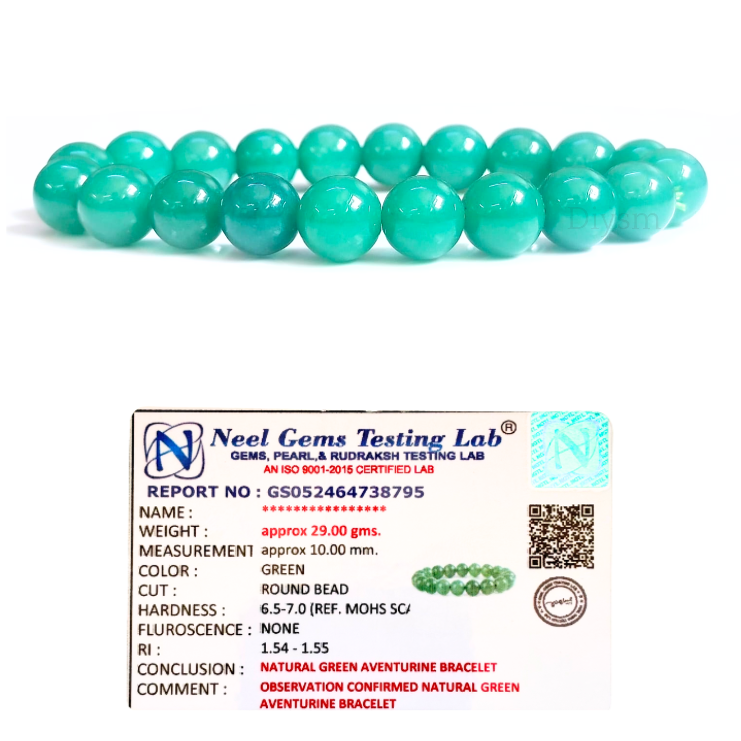 Green Aventurine Natural AAA Bracelet