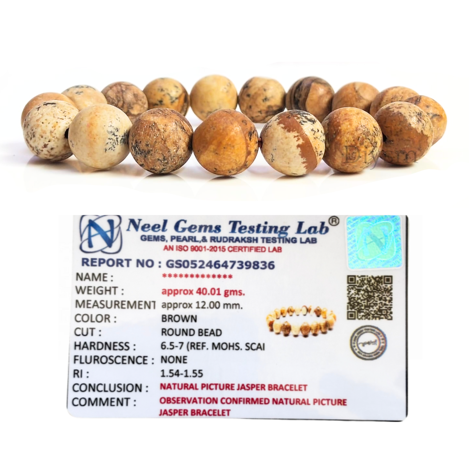 Picture Jasper Picture Jasper Stone Natural AAA Bracelet