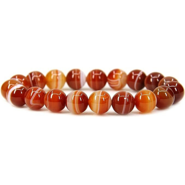 Red Sulemani Hakik Stone Natural AAA Bracelet