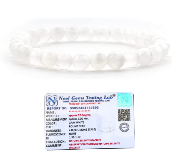 Selenite Stone Natural AAA Bracelet