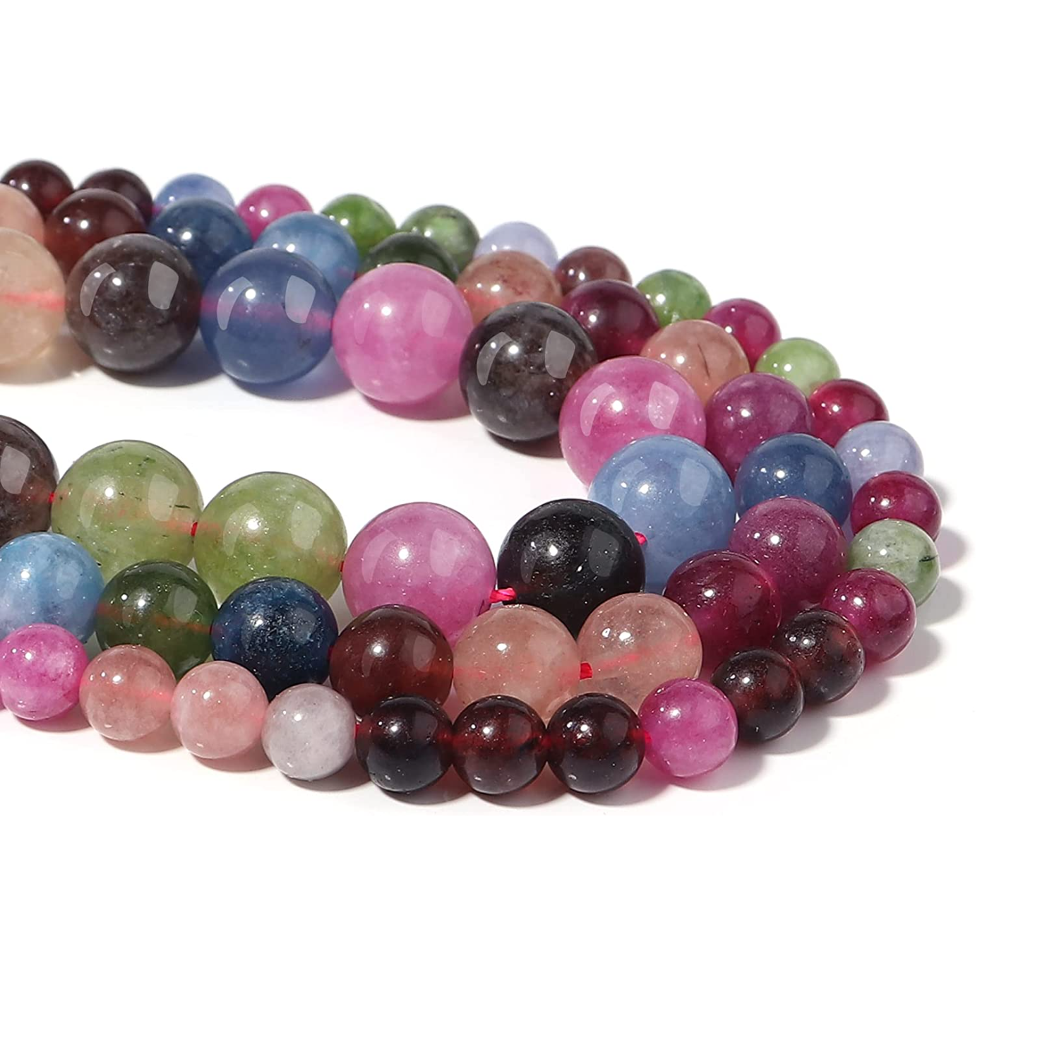 Untitled-design-2.png Multi Tourmaline Natural AAA Beads For Bracelet Necklace DIY Jewelry Making Design