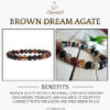 Brown Dream Agate Natural AAA Bracelet