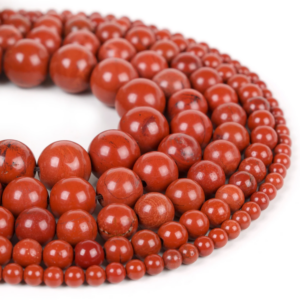 Red Jasper Natural AAA Beads For Bracelet Necklace DIY Jewelry Making Design