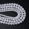 1 White Agate Natural AAA Beads For Bracelet