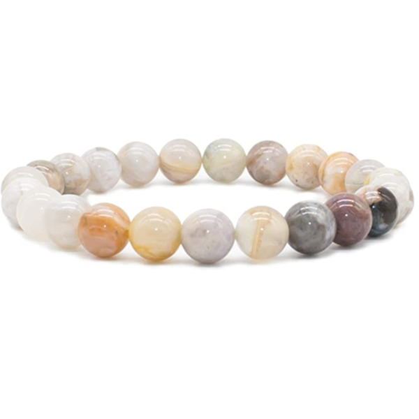 Bamboo Leaf Agate Natural AAA Bracelet