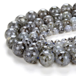 Black Mica Natural AAA Beads For Bracelet Necklace DIY Jewelry Making Design