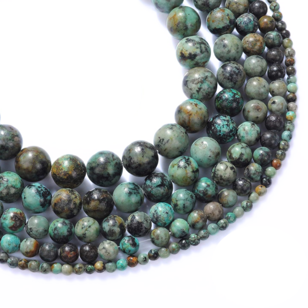 African Turquoise Natural AAA Beads For Bracelet Necklace DIY Jewelry Making Design