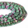 Ruby Zoisite Natural AAA Beads For Bracelet Necklace DIY Jewelry Making Design