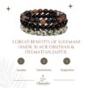 14.1.png Gemstones Beaded Bracelets Healing Crystal Stone Stretch Elastic Bracelet Sulemani Hakik