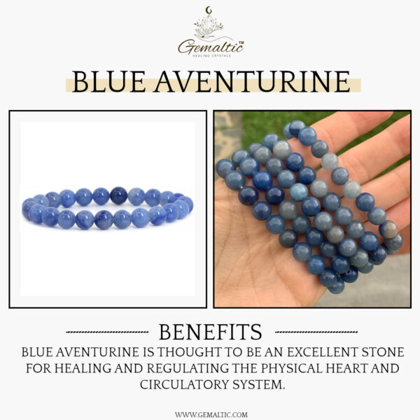 Blue Aventurine Natural AAA Bracelet