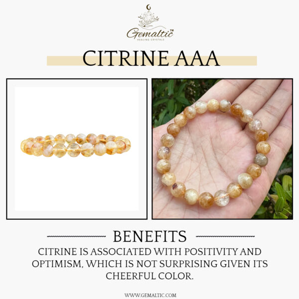 Citrine Natural AAA Bracelet